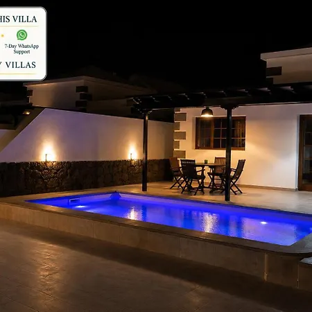 Stunning Arabella - Heated Pool - Bbq - Amazing Terrace - Villa Playa Blanca (Lanzarote)
